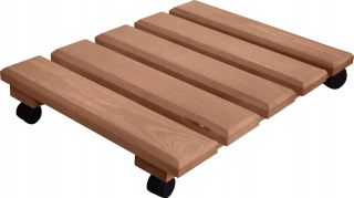 Stojan na kvety - Drevený stojan na kvety 7 cm